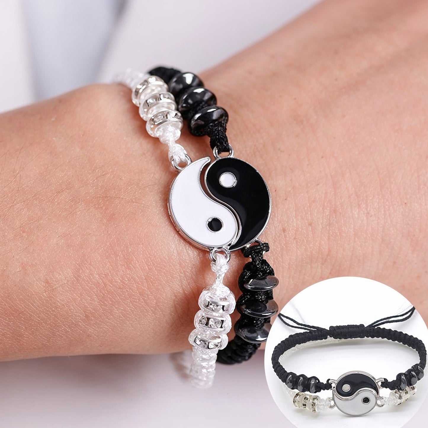 Yin-Yang Bracelet Set